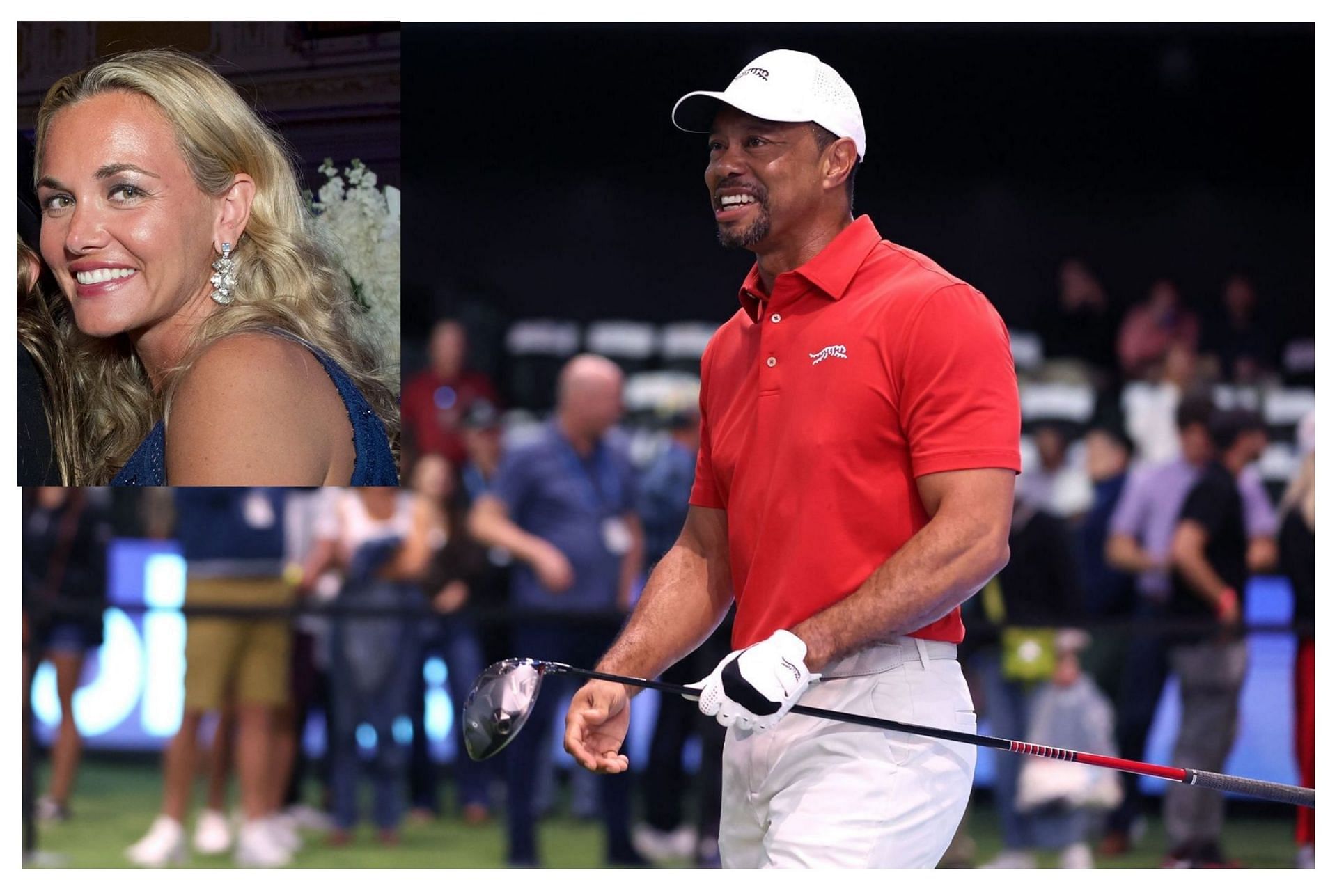 Vanessa Trump and Tiger Woods (Images via Getty and Imagn)