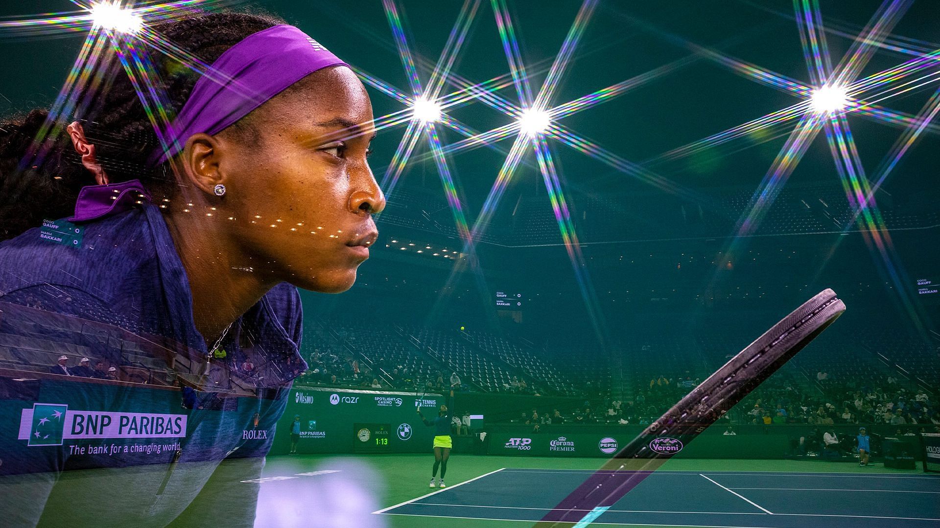 Coco Gauff gears up to feature in Indian Wells this year: Image Source: Getty 