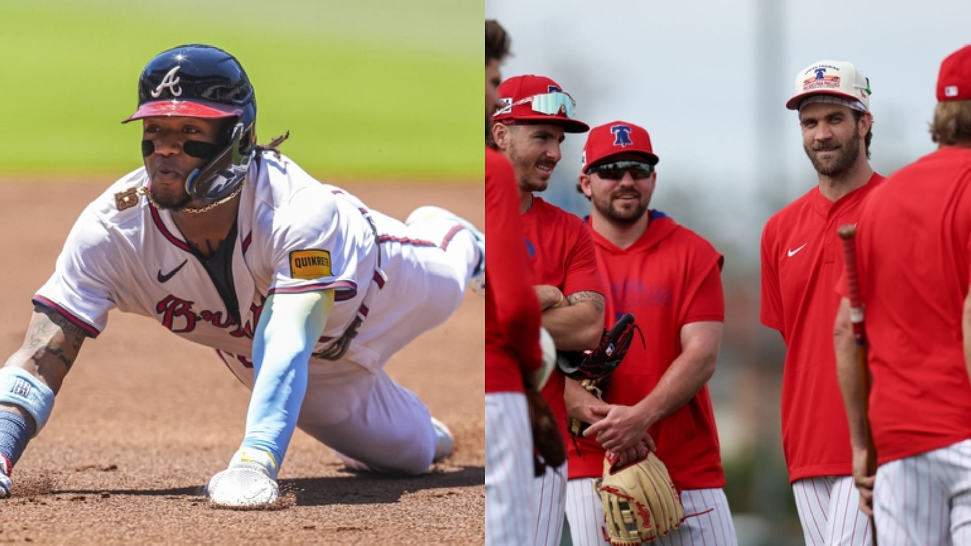 Atlanta Braves Slugger Ronald Acuna Jr. &amp; Philadelphia Phillies Slugger Trea Turner, Bryson Stott, Buddy Kennedy, and Bryce Harper