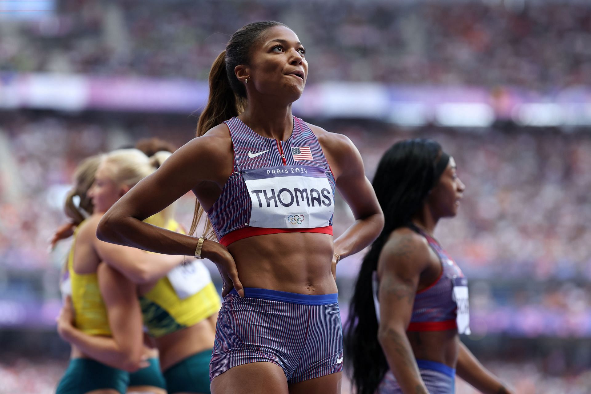 Thomas at the Paris Olympics (Image Source: Getty)