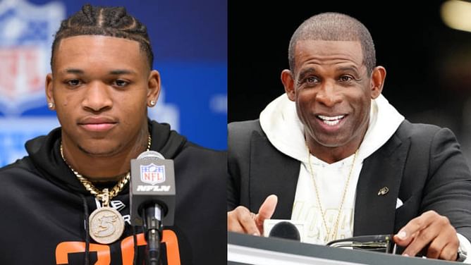 Jimmy Horn Jr. reacts to Deion Sanders naming him as his favorite son over Shedeur Sanders