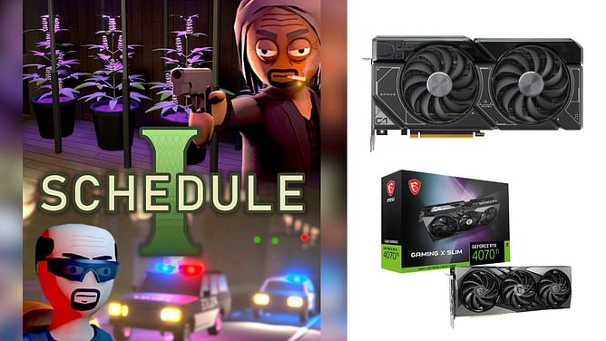 Schedule 1: Best settings for RTX 4070 and RTX 4070 Ti