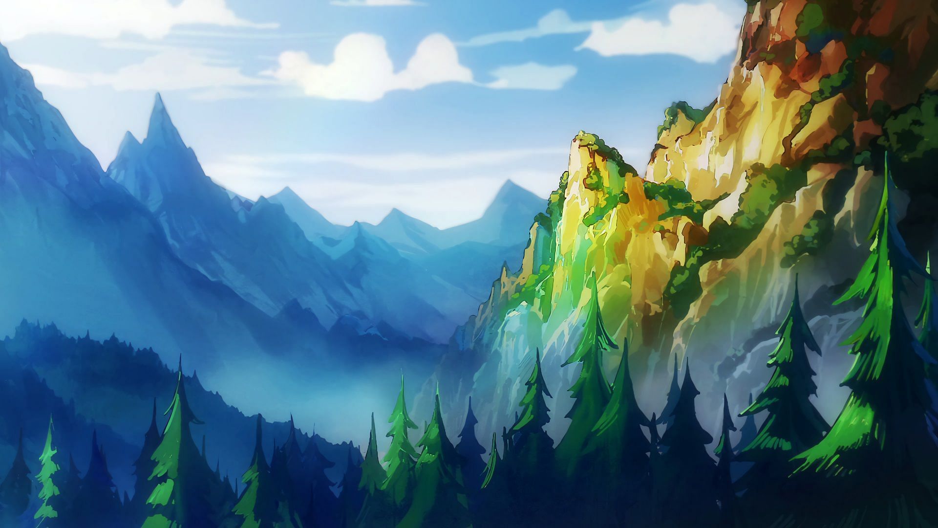 Elbaph itself is reminiscent of the Scandinavian environment (Image via Toei Animation)