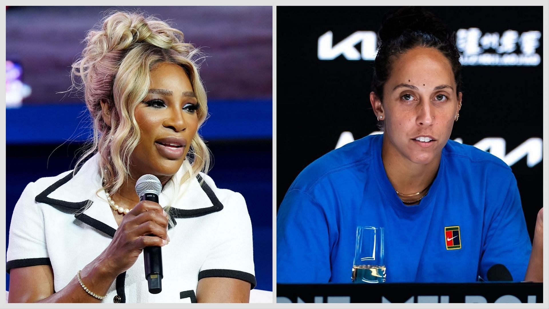 Serena Williams and Madison Keys - Getty