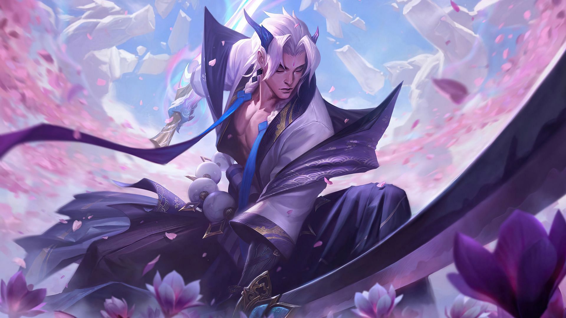 Spirit Blossom Yone in League of Legends (Image via Riot Games)