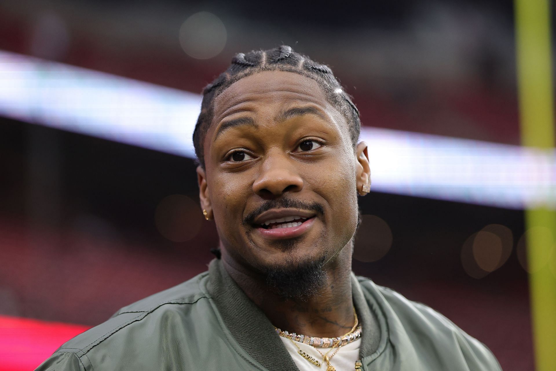 Stefon Diggs at Baltimore Ravens v Houston Texans - Source: Getty