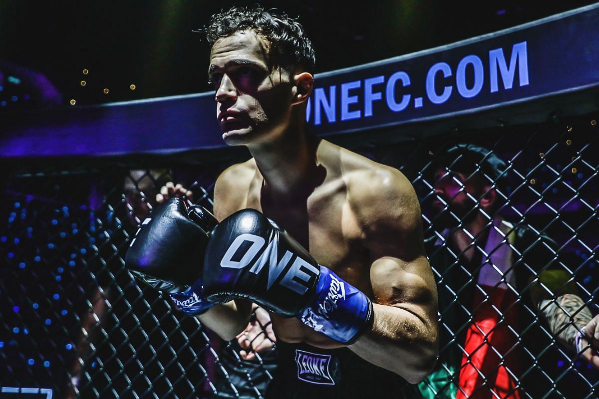 Jonathan Di Bella thrilled and honored to be part of massive ONE 172 card in Japan. -- Photo by ONE Championship