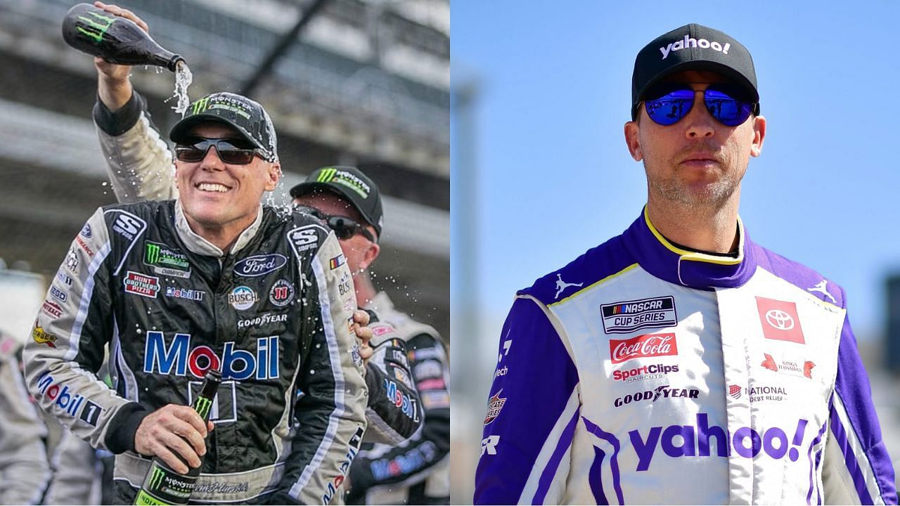 Kevin Harvick (left) and Denny Hamlin (right) Source: IMAGN