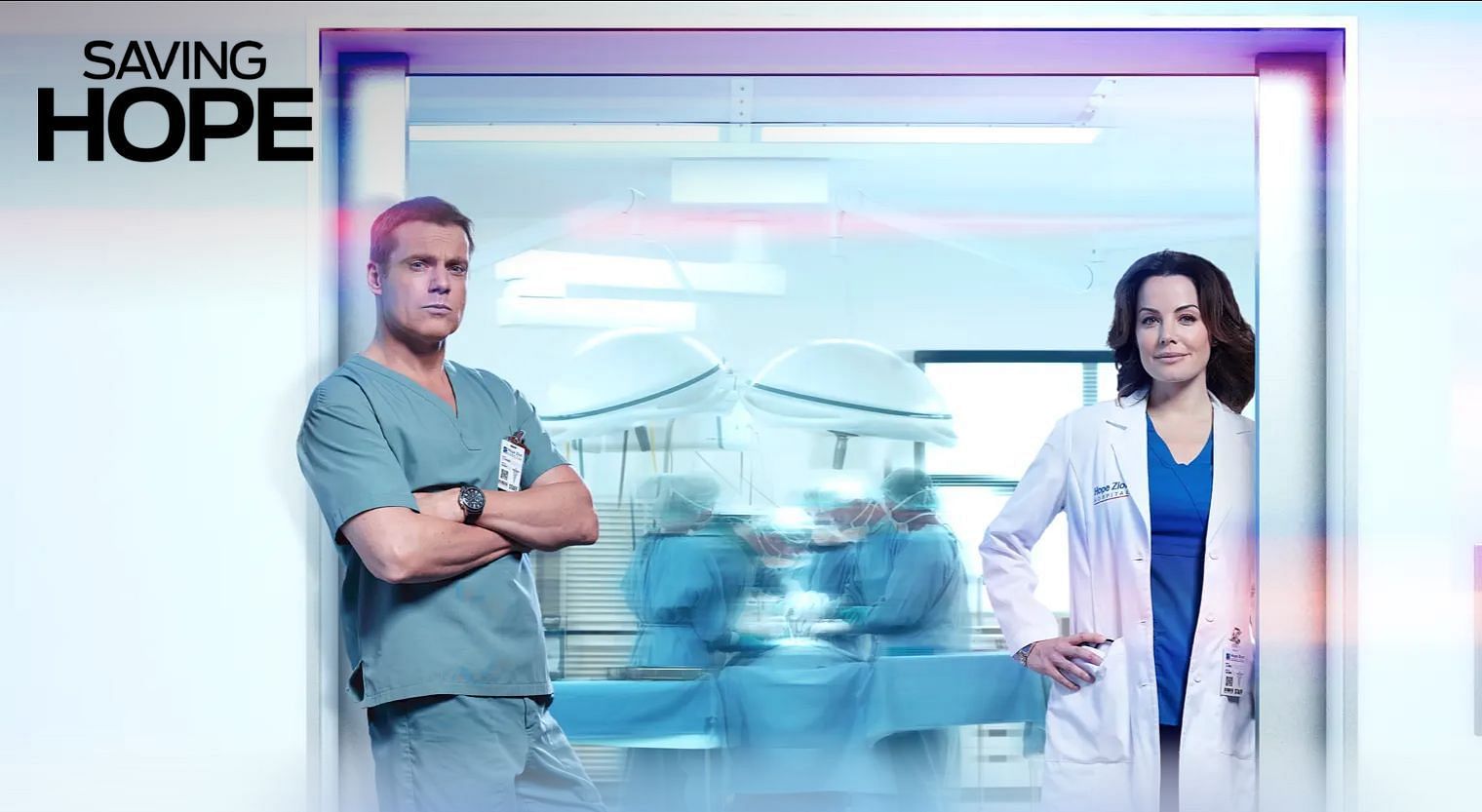 A poster for Saving Hope. (Image via Entertainment One)