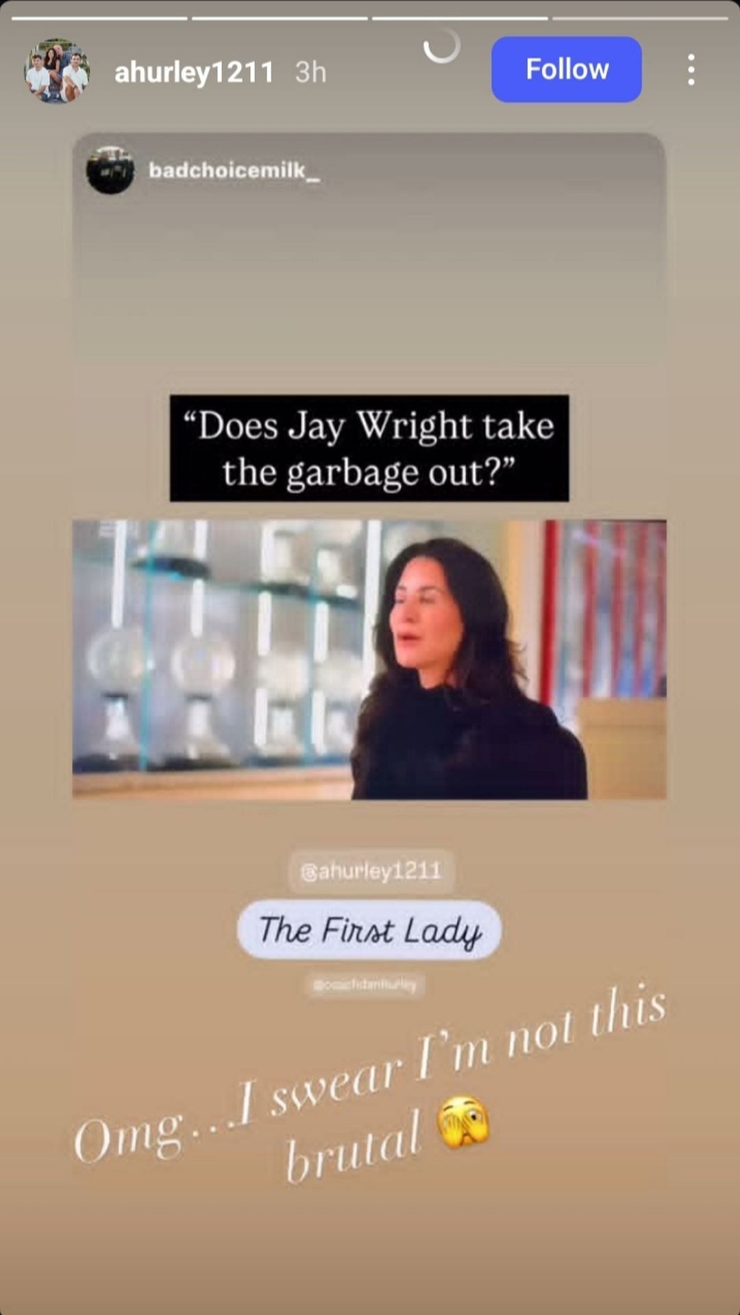 https://www.instagram.com/stories/ahurley1211/3584590514545114371/ - Andrea Hurley&#039;s Instagram