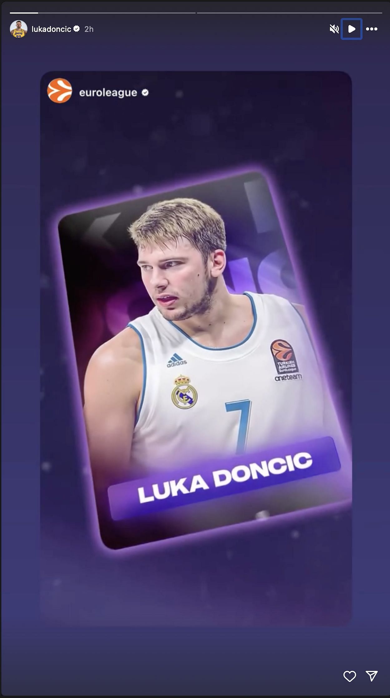 Luka Doncic (@lukadoncic) - Instagram