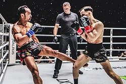 "What a war!" - Fans catch their breath after Jonathan Di Bella and Sam-A's barnburner for interim kickboxing gold at ONE 172