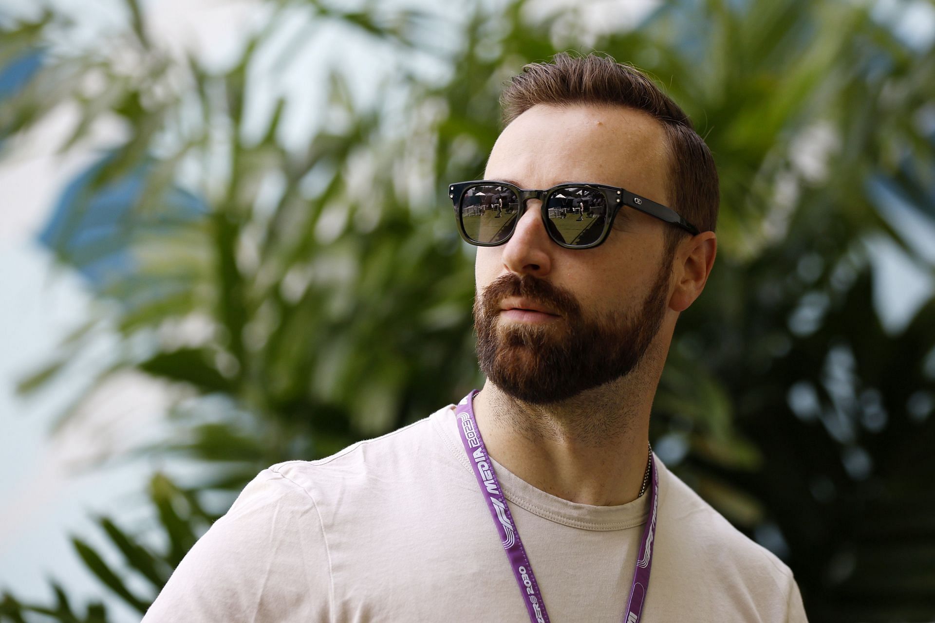 James Hinchcliffe at the F1 Grand Prix of Miami - Practice - Source: Getty