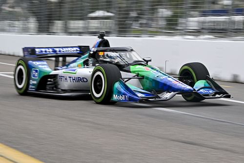 Graham Rahal drives during qualifying for the NTT INDYCAR Firestone Grand Prix of St. Petersburg- Source: Getty