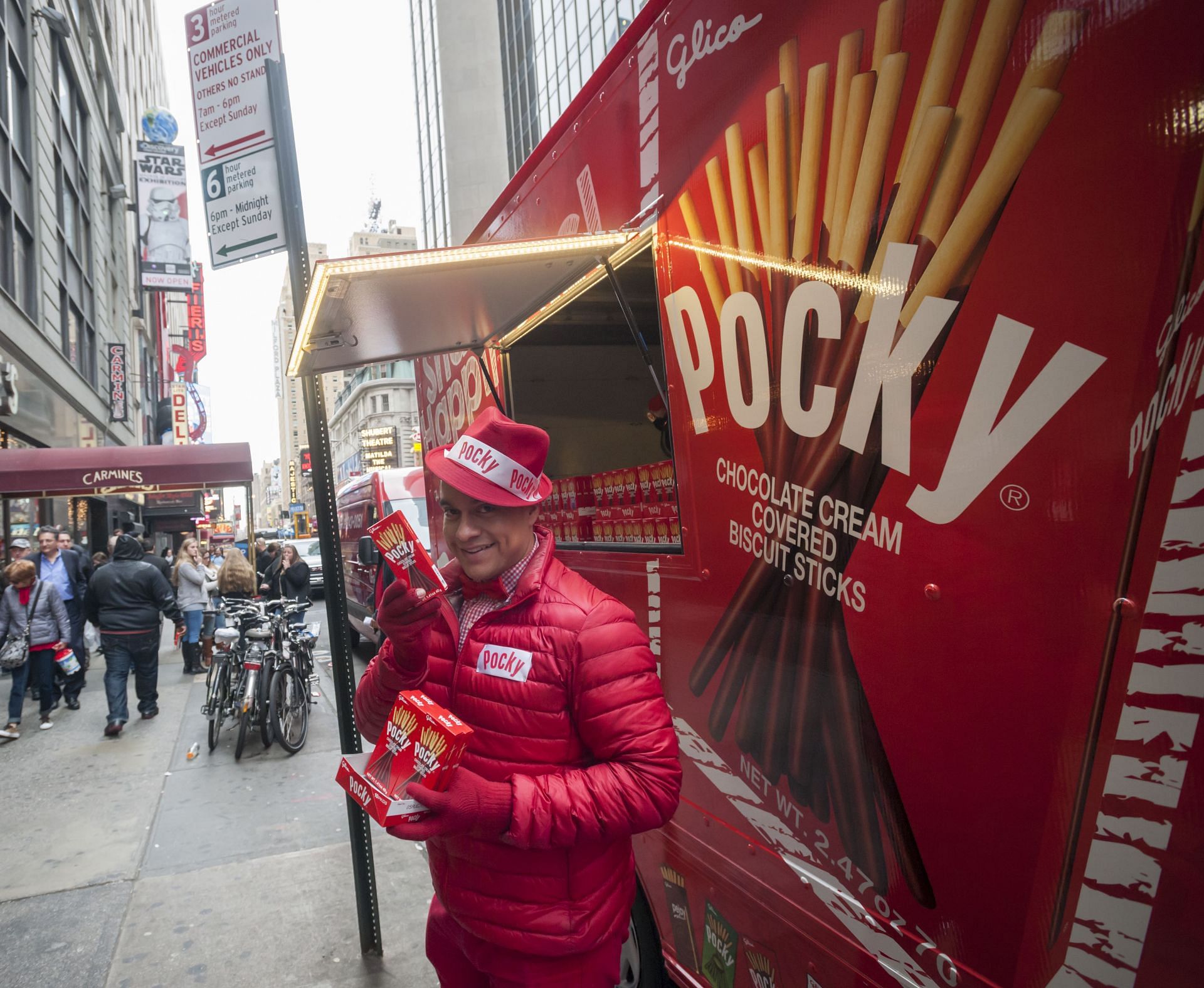 Pocky offers a vast flavor range (Image via Getty)