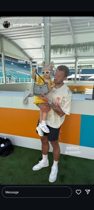 A screenshot of Georgios Frangulis' Instagram story - Source: Instagram@georgiosfrangulis