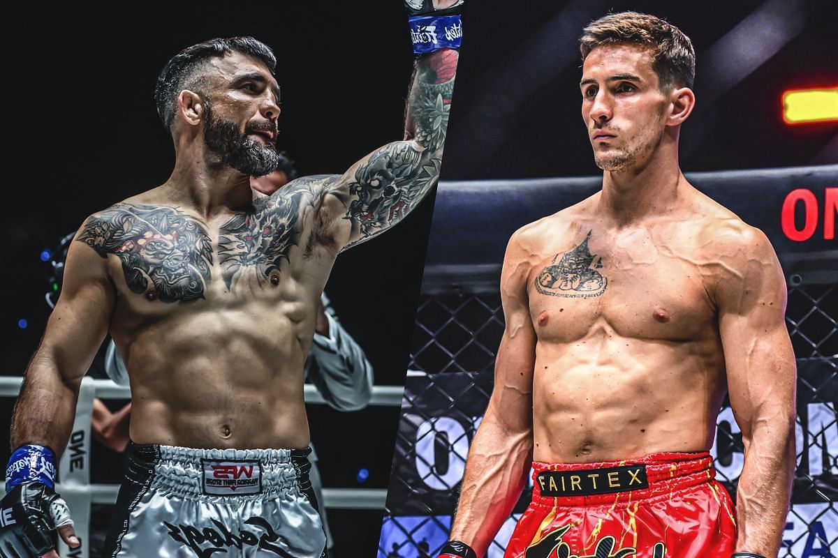 Denis Puric (left) and Nico Carrillo (right). [Photos from ONE Championship]