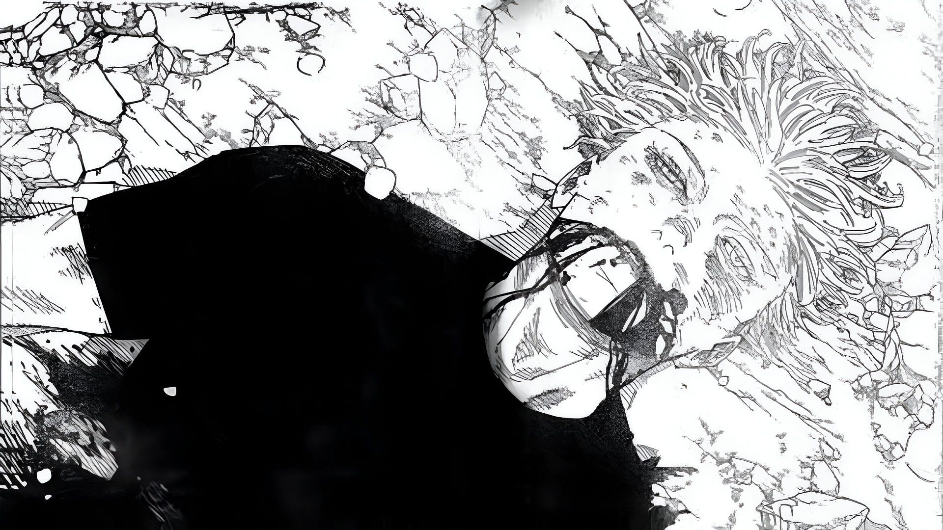 Gojo&#039;s death as seen in the anime (Image via Gege Akutami/ Shueisha)