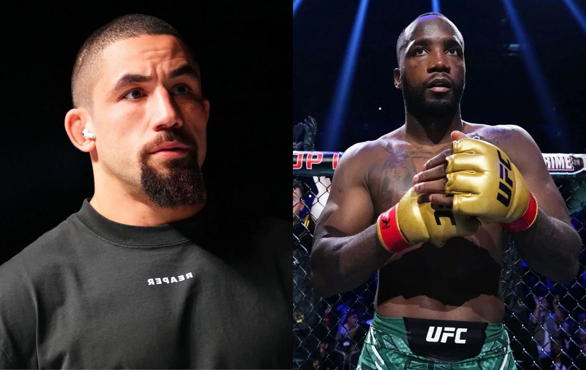 Robert Whittaker wants to witness how Leon Edwards does in his comeback fight. [Image Courtesy: Getty Images]