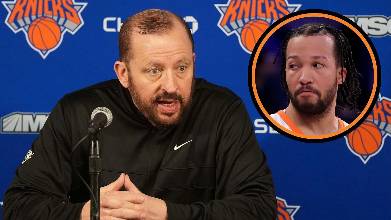 Knicks HC Tom Thibodeau defends decision to play Jalen Brunson and starters heavy minutes (Image Credit: Imagn)