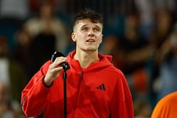 WATCH: Jakub Mensik's parents tightly hug their son courtside in emotional moment after his Miami Open glory