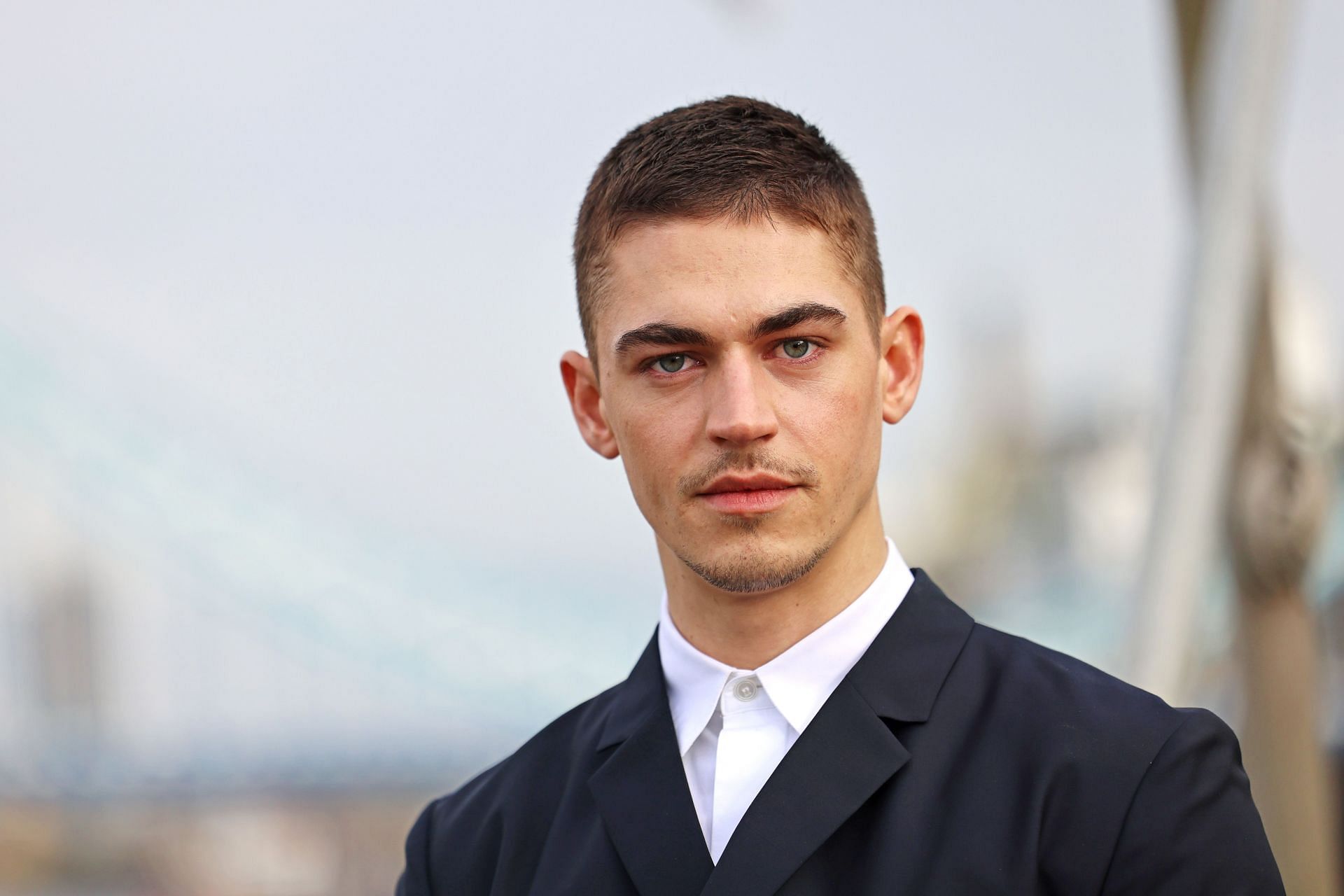 Hero Fiennes-Tiffin attends the London photocall for The Ministry Of Ungentlemanly Warfare (Photo by Max Cisotti/Dave Benett/WireImage)