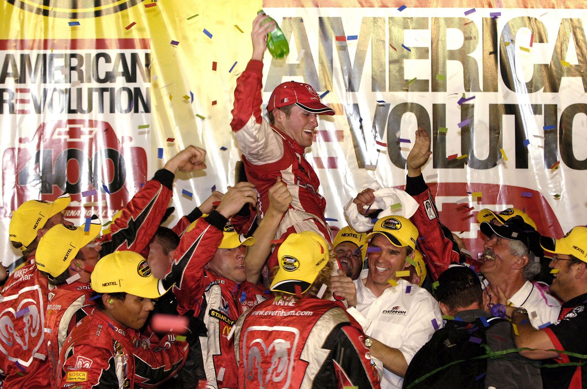 Kasey Kahne, driver of the #9 Evernham Motorsports Dodge at the Richmond International Raceway - Source: Getty