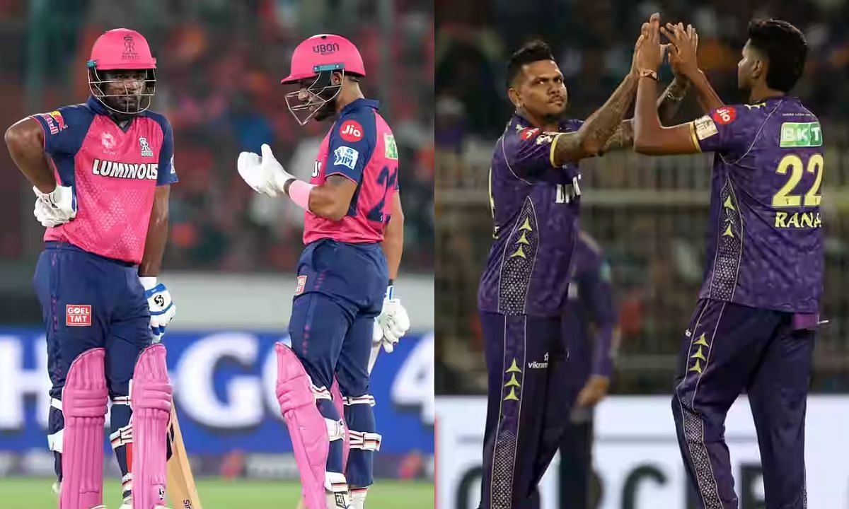 राजस्थान रॉयल्स vs केकेआर (Photo Credit - IPLT20.COM)