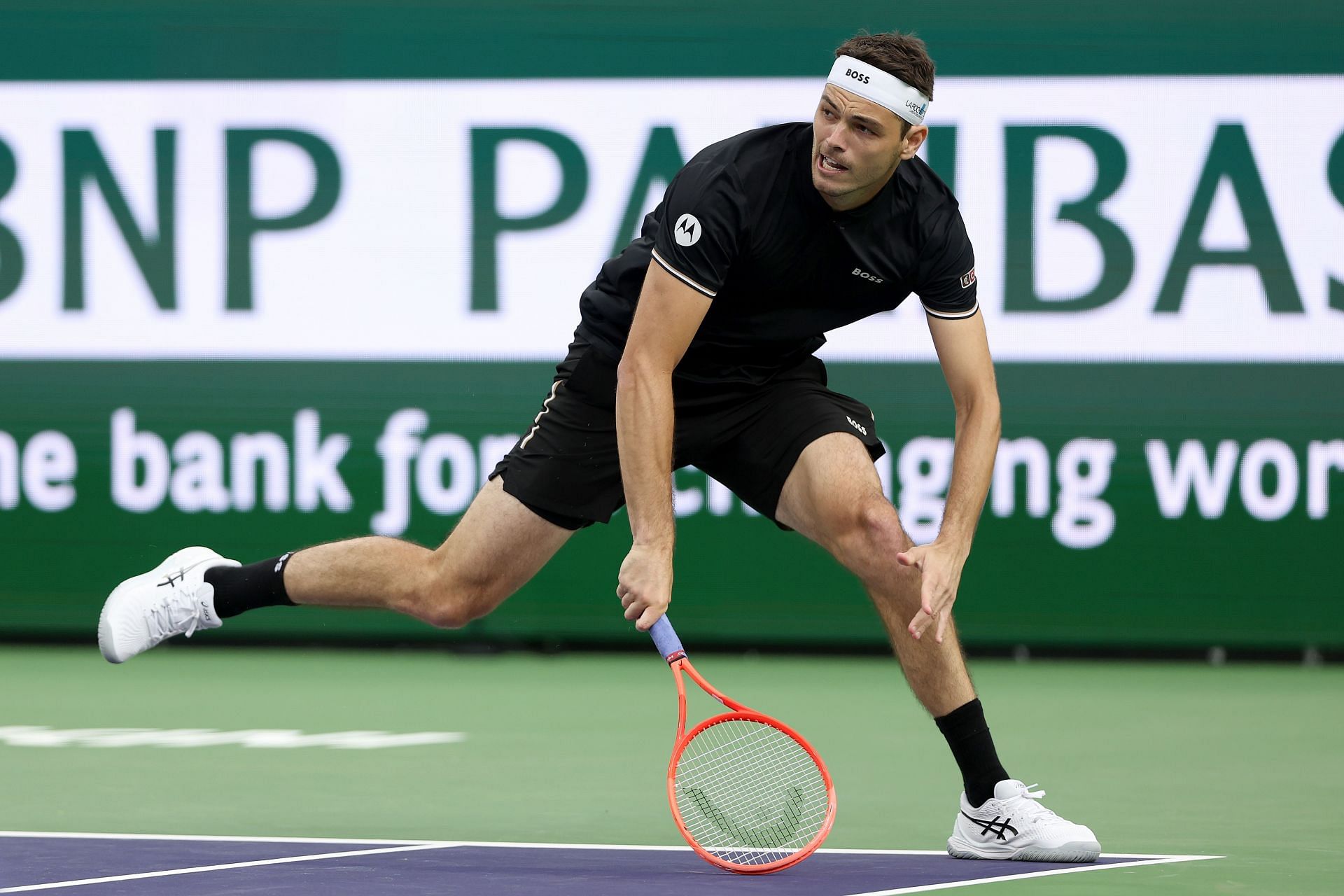 Taylor Fritz at the BNP Paribas Open - Source: Getty