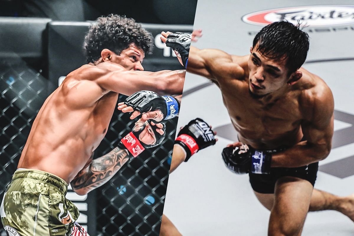 Adriano Moraes and Yuya Wakamatsu - Photo by ONE Championship