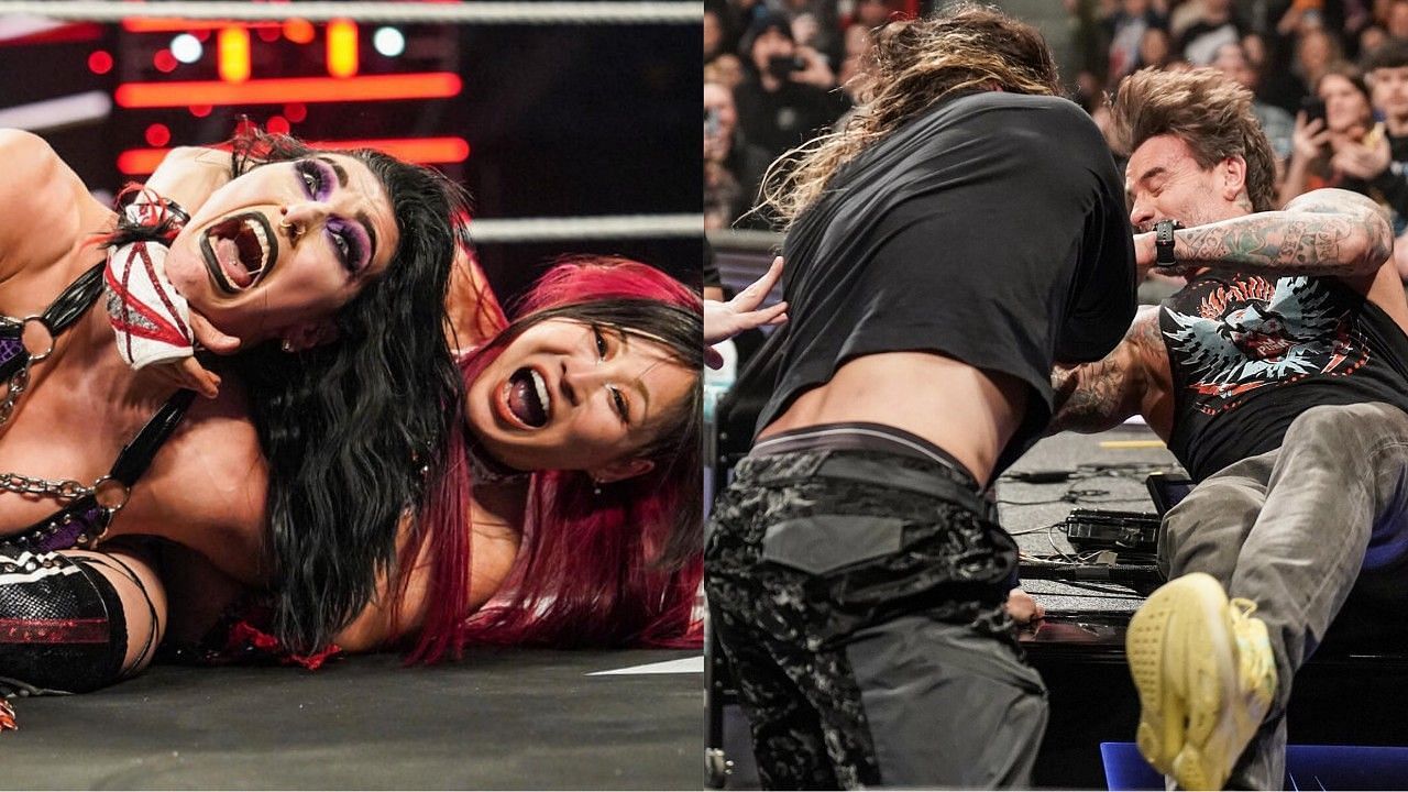 WWE Raw, CM Punk, Seth Rollins, Rhea Ripley, 