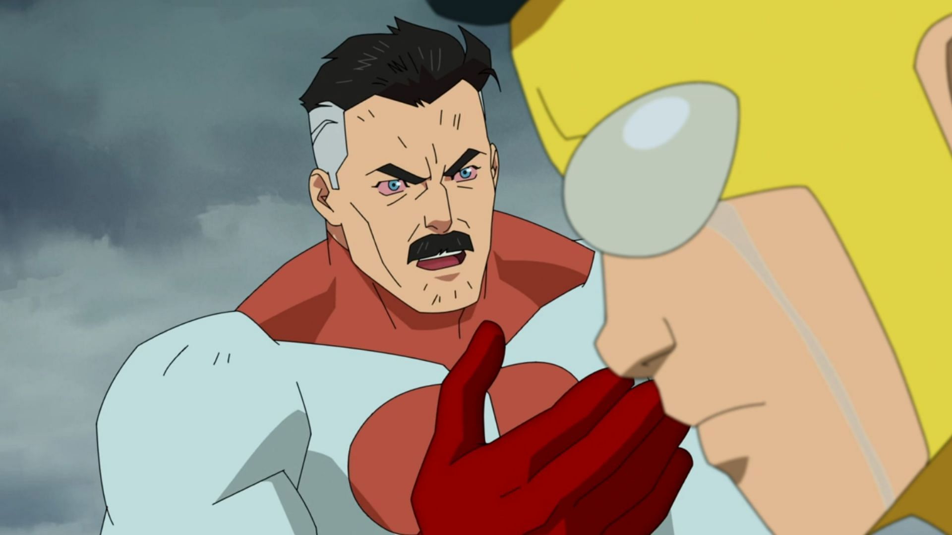 A still from Invincible season 1: A father-son clash to remember (Image via Prime Video)