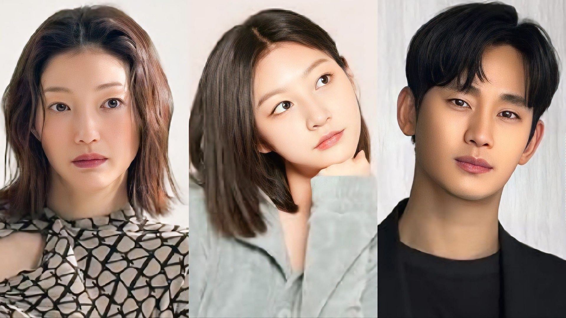 Lee El, Kim Sae-ron and Kim Soo-hyun (Image via Instagram/@21_kjh, @ron_sae and @soohyun_k216)