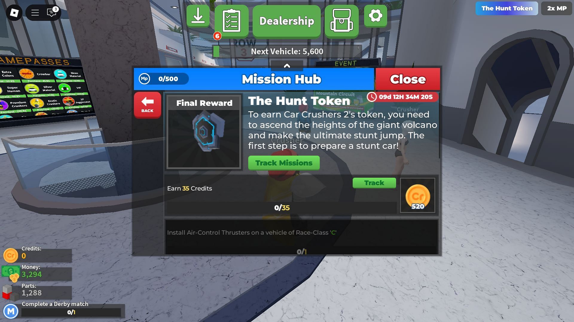 The Hunt missions (Image via Roblox)