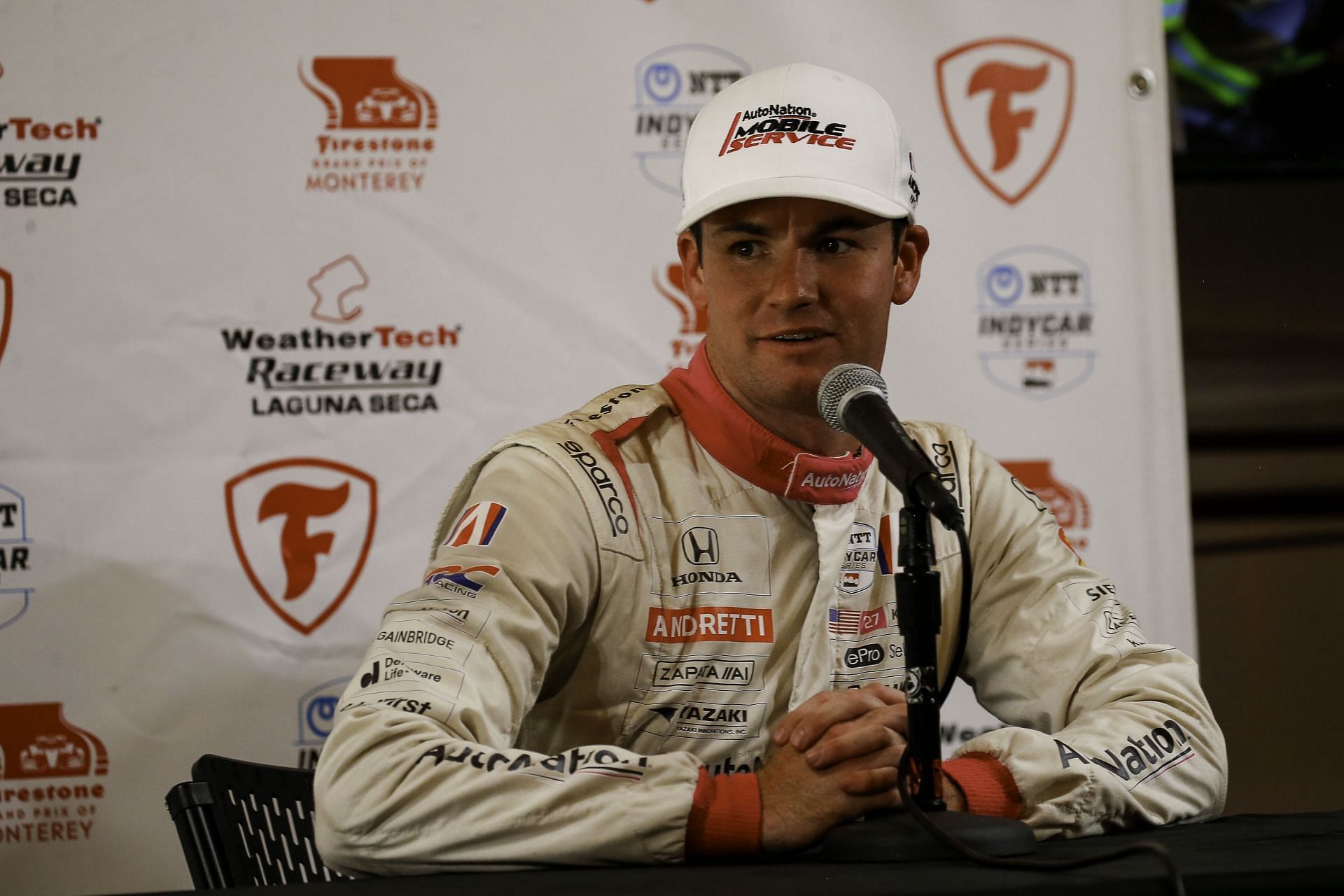 Kyle Kirkwood at the NTT IndyCar Series Firestone Grand Prix of Monterey - Source: Getty