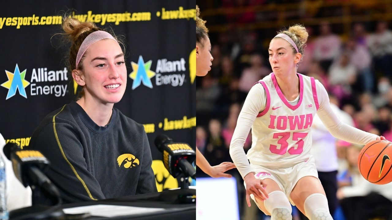 "They just took a chance on me": Iowa's Lucy Olsen expresses gratitude for the Hawkeyes after beating Michigan 79-66