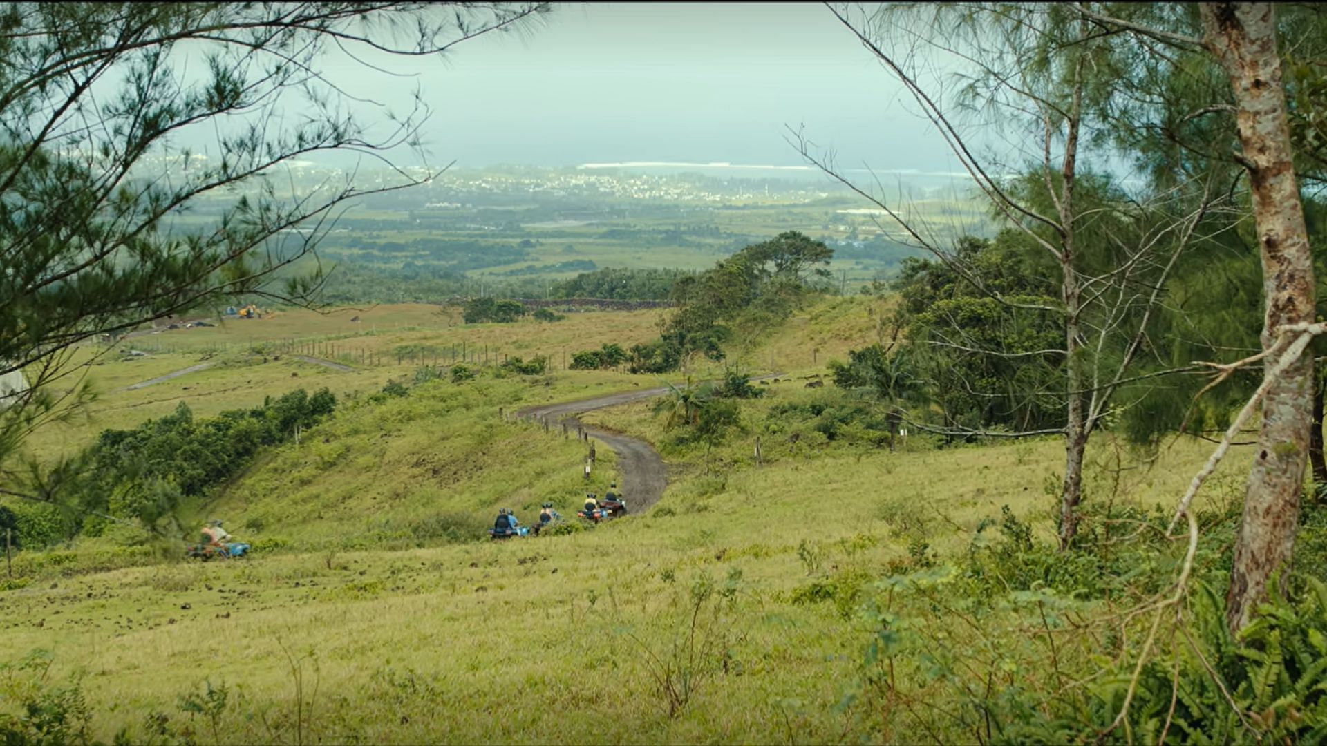 A shot of La Vallee des Couleurs National Park from the movie (Image via Netflix)