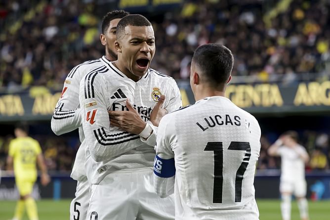 Villarreal 1-2 Real Madrid: Los Blancos player ratings as Kylian Mbappe heroics secure comeback win