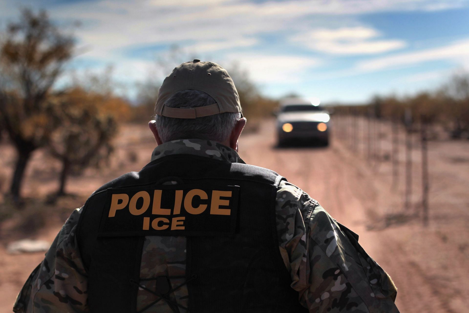 Native American &quot;Shadow Wolves&quot; Track Smugglers and Immigrants Through Desert - Source: Getty