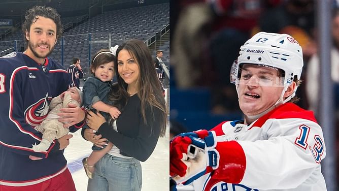 Johnny Gaudreau’s wife Meredith melts over Cole Caufield’s heartfelt tribute to nickname late NHLer gave him