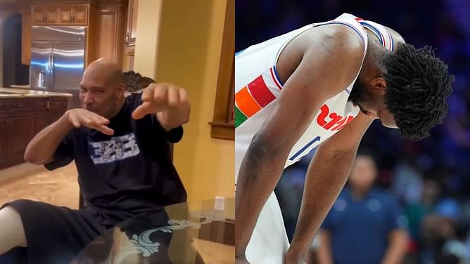 "In better health than Embiid" - NBA fans react to LaVar Ball remaining upbeat despite having right leg amputated