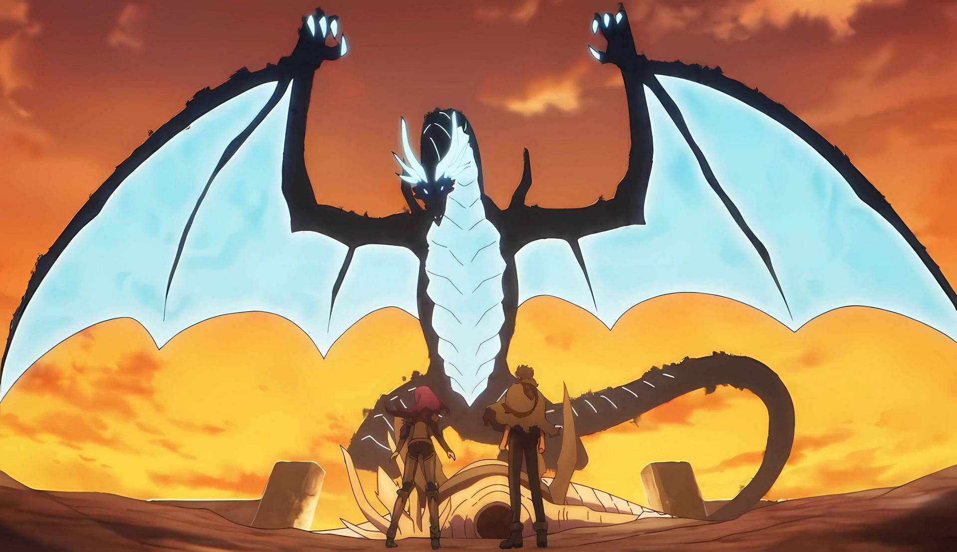 Kaisal&#039;s awakening as seen in the anime (Image via A-1 Pictures)