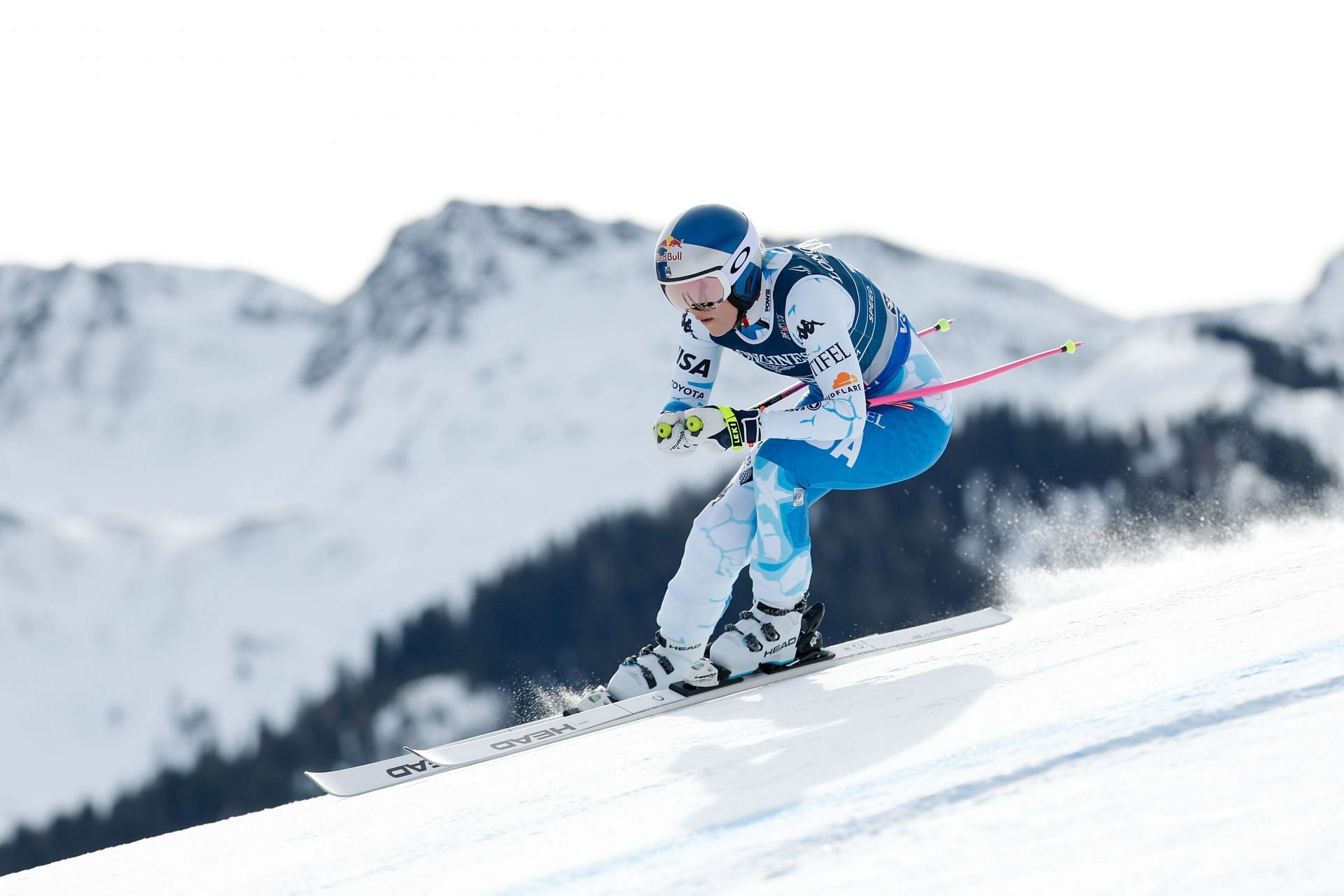 Vonn at the Audi Fis Alpine World Ski Championships - Women&#039;s team Combined - Source: Getty