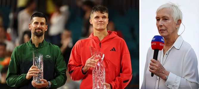 Martina Navratilova makes her feelings known on Novak Djokovic's comments on Jakub Mensik after heartbreaking Miami Open final loss