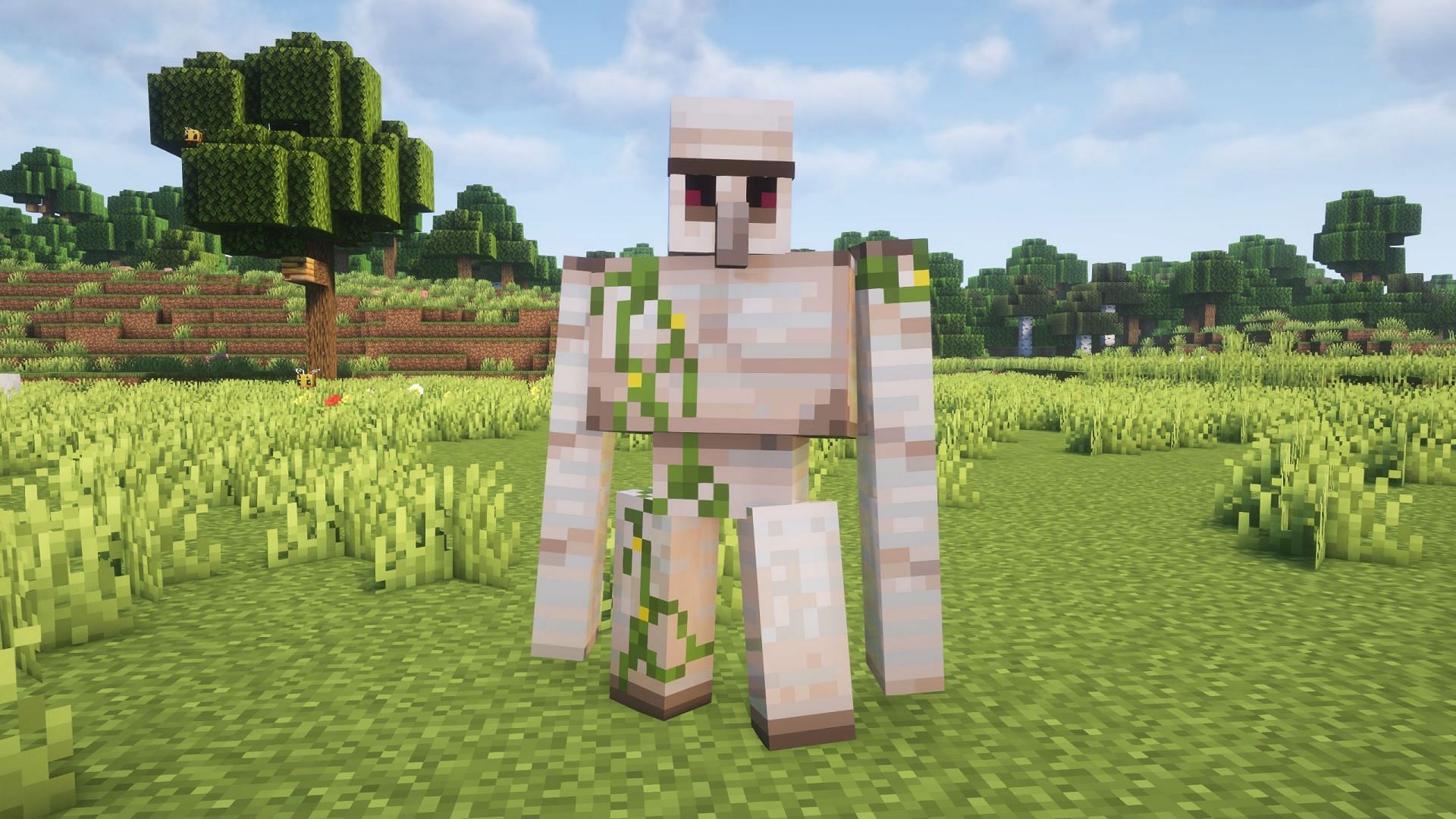 Iron Golems can be created to be your allies (Image via Sportskeeda Gaming || Mojang Studios)