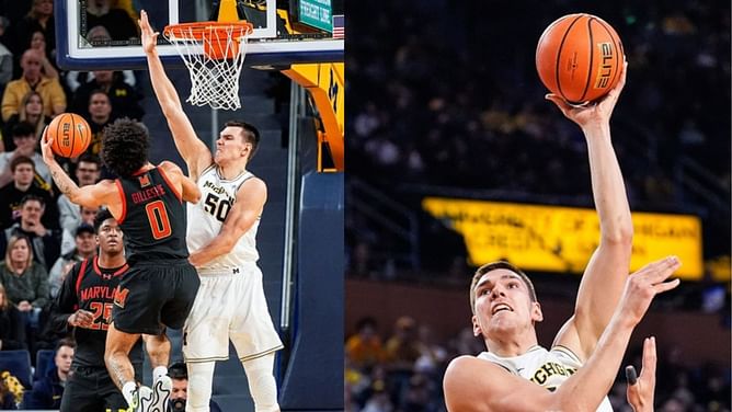 Vladislav Goldin stats tonight: How did Michigan star fare vs Maryland (March 5)