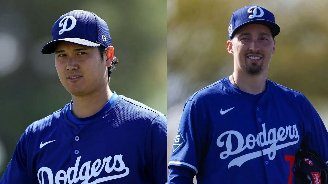 Shohei Ohtani (L) and Blake Snell (R) (Images from - Getty)