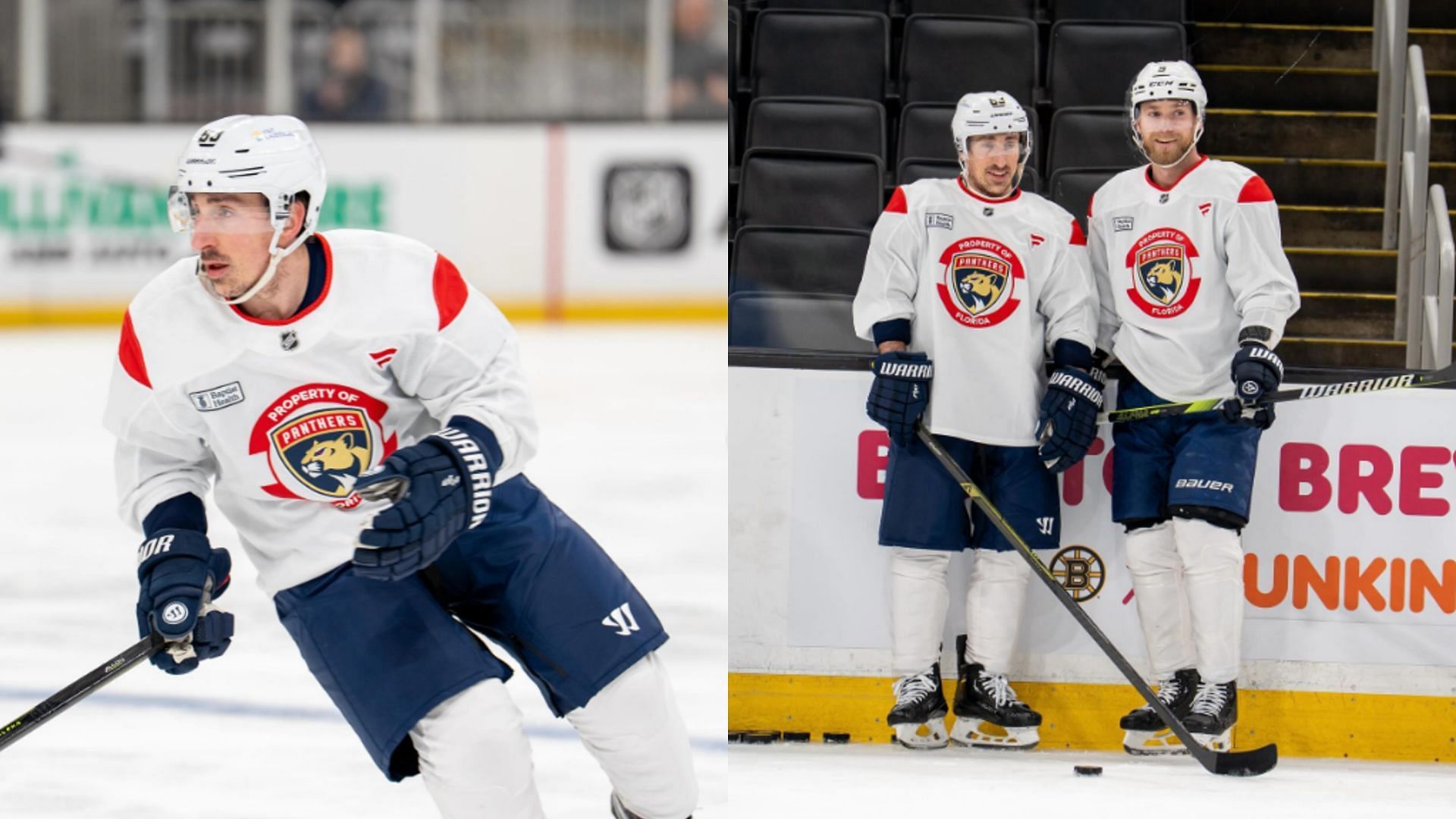 Brad Marchand on the ice as a Florida Panther. (IG/@flapanthers)