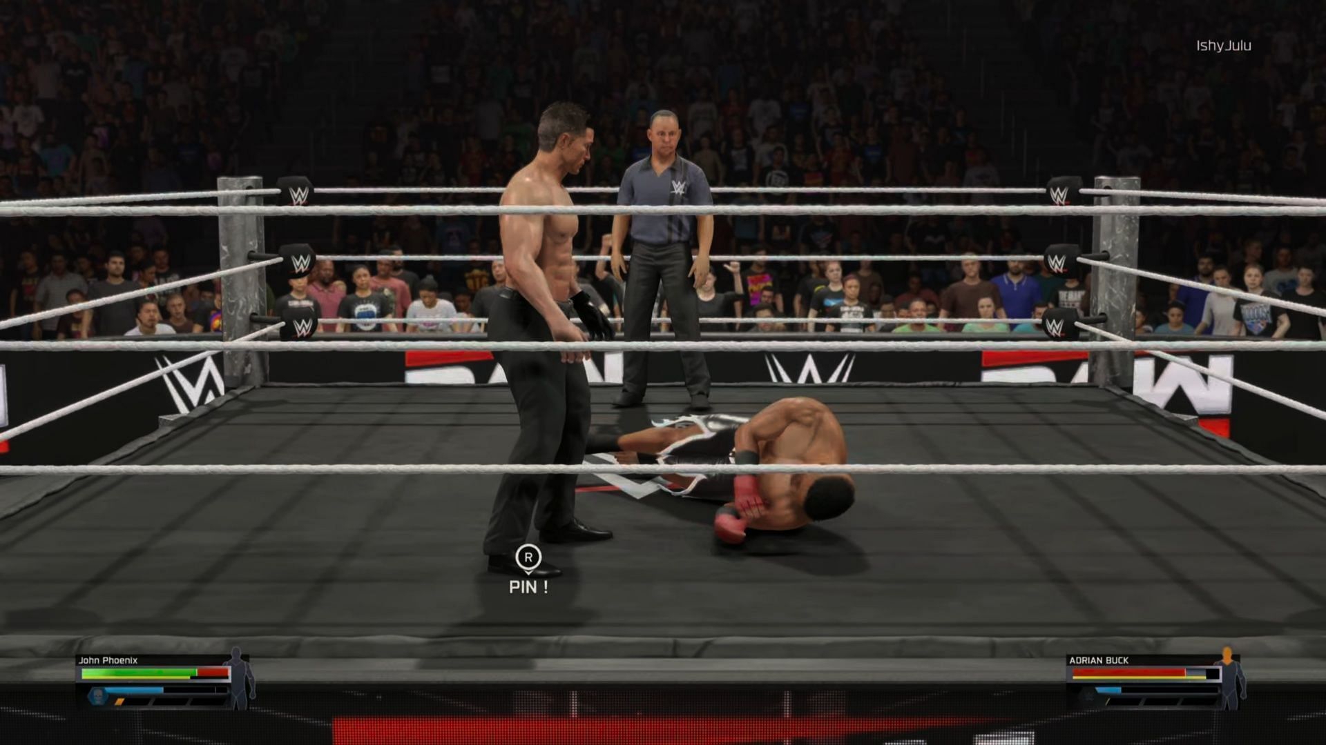 WWE 2K25 has fantastic matches and storylines in the MyRise mode (Image via 2K Games)