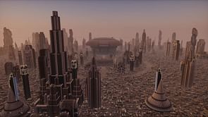 Minecraft player recreates Coruscant planet from Star Wars